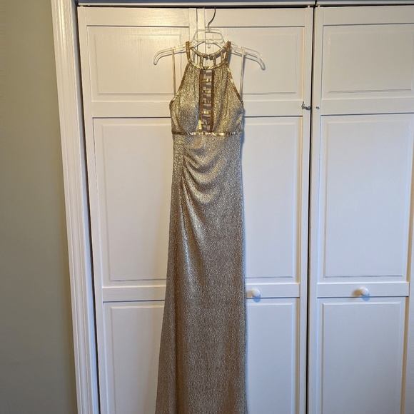 Gold Evening Gown - Picture 1 of 7